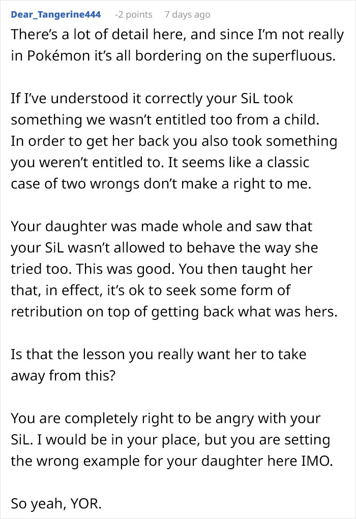 Adult Aunt Thinks It’s Okay To Steal From A Child, Gets Furious When Her Mom Fixes It Adult Aunt Thinks It’s Okay To Steal From A Child, Gets Furious When Her Mom Fixes It