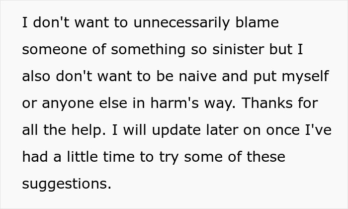 Woman Gets Mysteriously Sick At Dad’s House, Starts Suspecting He Is Tampering With Her Dessert Woman Gets Mysteriously Sick At Dad’s House, Starts Suspecting He Is Tampering With Her Dessert