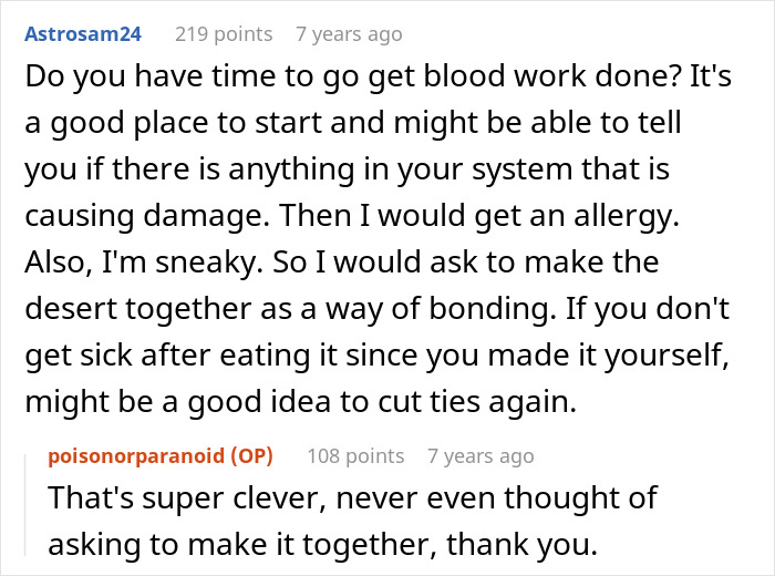 Woman Gets Mysteriously Sick At Dad’s House, Starts Suspecting He Is Tampering With Her Dessert Woman Gets Mysteriously Sick At Dad’s House, Starts Suspecting He Is Tampering With Her Dessert