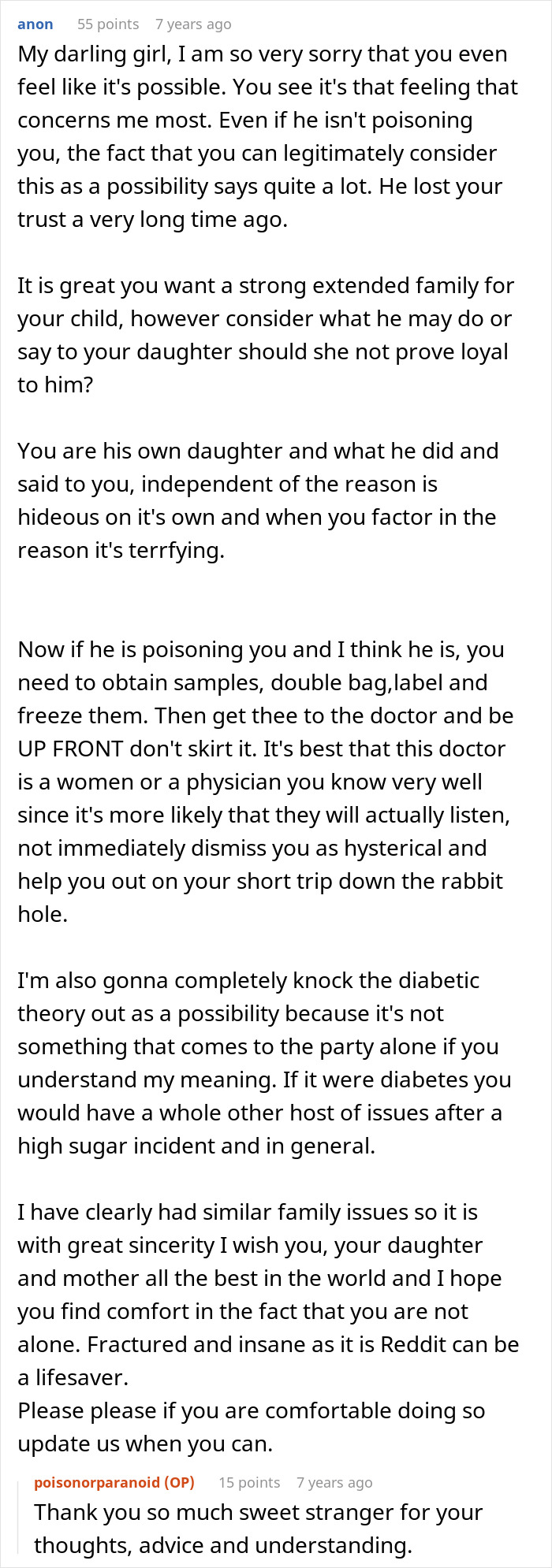 Woman Gets Mysteriously Sick At Dad’s House, Starts Suspecting He Is Tampering With Her Dessert Woman Gets Mysteriously Sick At Dad’s House, Starts Suspecting He Is Tampering With Her Dessert