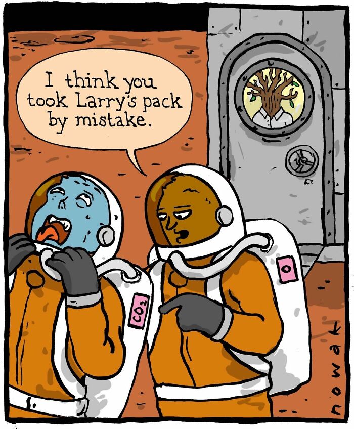 These Single-Panel Comics By Joseph Novak Prove The Weirdest Ideas Can Make The Best Jokes (50 New Pics) These Single-Panel Comics By Joseph Novak Prove The Weirdest Ideas Can Make The Best Jokes (50 New Pics)