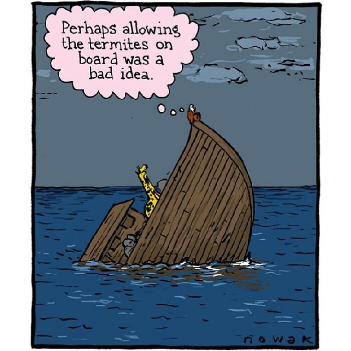 These Single-Panel Comics By Joseph Novak Prove The Weirdest Ideas Can Make The Best Jokes (50 New Pics) These Single-Panel Comics By Joseph Novak Prove The Weirdest Ideas Can Make The Best Jokes (50 New Pics)