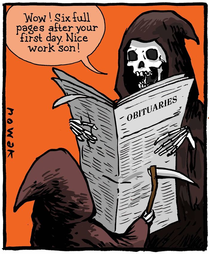 These Single-Panel Comics By Joseph Novak Prove The Weirdest Ideas Can Make The Best Jokes (50 New Pics) These Single-Panel Comics By Joseph Novak Prove The Weirdest Ideas Can Make The Best Jokes (50 New Pics)
