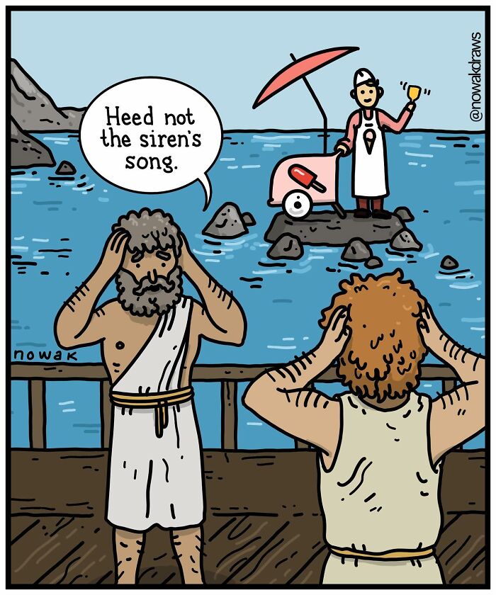 These Single-Panel Comics By Joseph Novak Prove The Weirdest Ideas Can Make The Best Jokes (50 New Pics) These Single-Panel Comics By Joseph Novak Prove The Weirdest Ideas Can Make The Best Jokes (50 New Pics)