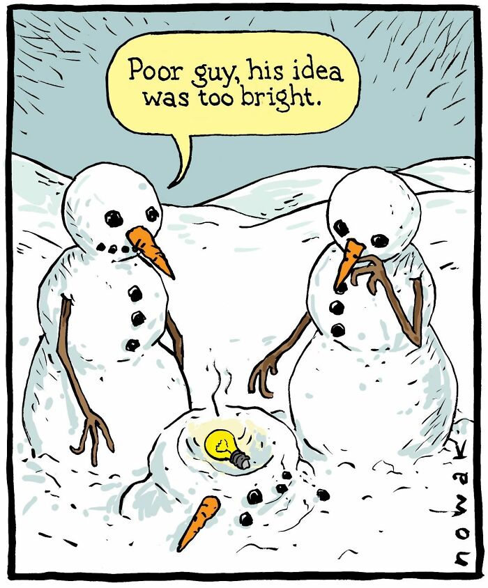 These Single-Panel Comics By Joseph Novak Prove The Weirdest Ideas Can Make The Best Jokes (50 New Pics) These Single-Panel Comics By Joseph Novak Prove The Weirdest Ideas Can Make The Best Jokes (50 New Pics)