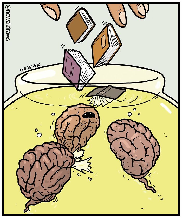 These Single-Panel Comics By Joseph Novak Prove The Weirdest Ideas Can Make The Best Jokes (50 New Pics) These Single-Panel Comics By Joseph Novak Prove The Weirdest Ideas Can Make The Best Jokes (50 New Pics)
