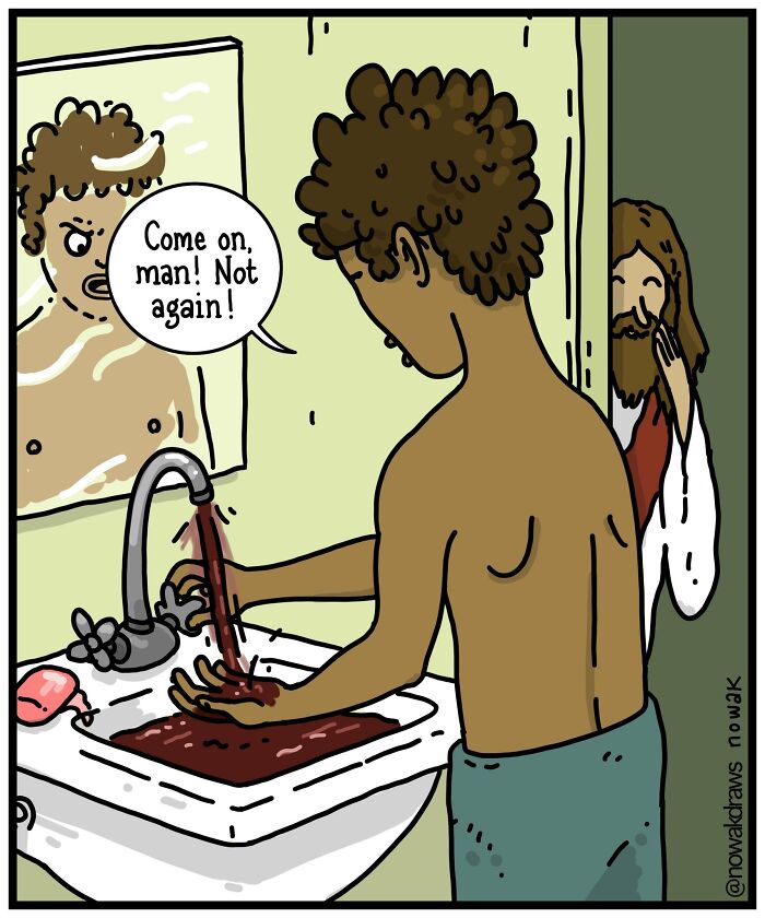 These Single-Panel Comics By Joseph Novak Prove The Weirdest Ideas Can Make The Best Jokes (50 New Pics) These Single-Panel Comics By Joseph Novak Prove The Weirdest Ideas Can Make The Best Jokes (50 New Pics)