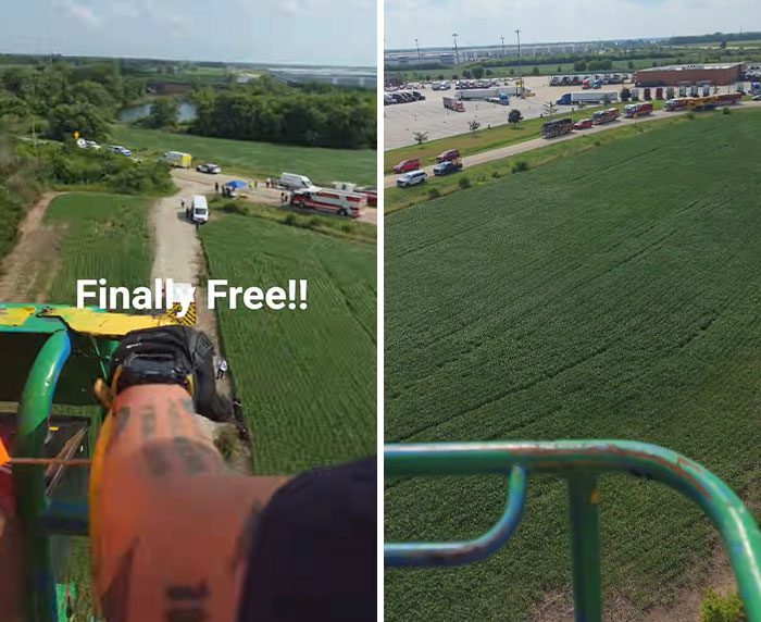 Terrified Electrician Records Goodbye Message For Family After Getting Stuck Inside 130ft High Sign Terrified Electrician Records Goodbye Message For Family After Getting Stuck Inside 130ft High Sign