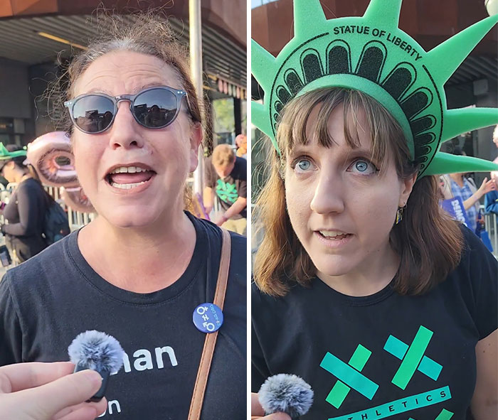 Anti-Trans Protesters Made To Look Foolish As They Fumble Over Reporter’s Simple WNBA Question Anti-Trans Protesters Made To Look Foolish As They Fumble Over Reporter’s Simple WNBA Question