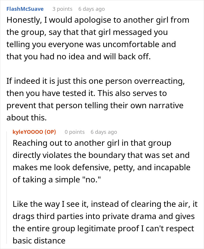 Guy Joins Group Of Female Classmates To Socialize, Discovers They Felt Intruded On By His Presence Guy Joins Group Of Female Classmates To Socialize, Discovers They Felt Intruded On By His Presence