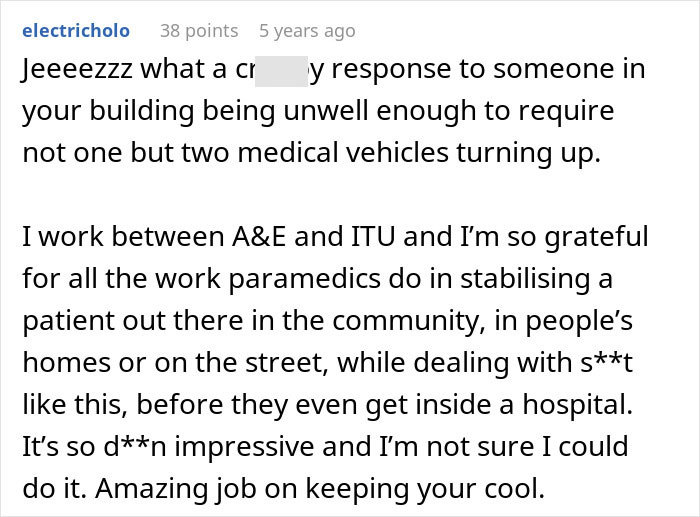 Man Throws A Fit Over An Ambulance In His Parking Spot, Ends Up Riding In One After The Cops Show Up Man Throws A Fit Over An Ambulance In His Parking Spot, Ends Up Riding In One After The Cops Show Up