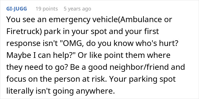 Man Throws A Fit Over An Ambulance In His Parking Spot, Ends Up Riding In One After The Cops Show Up Man Throws A Fit Over An Ambulance In His Parking Spot, Ends Up Riding In One After The Cops Show Up