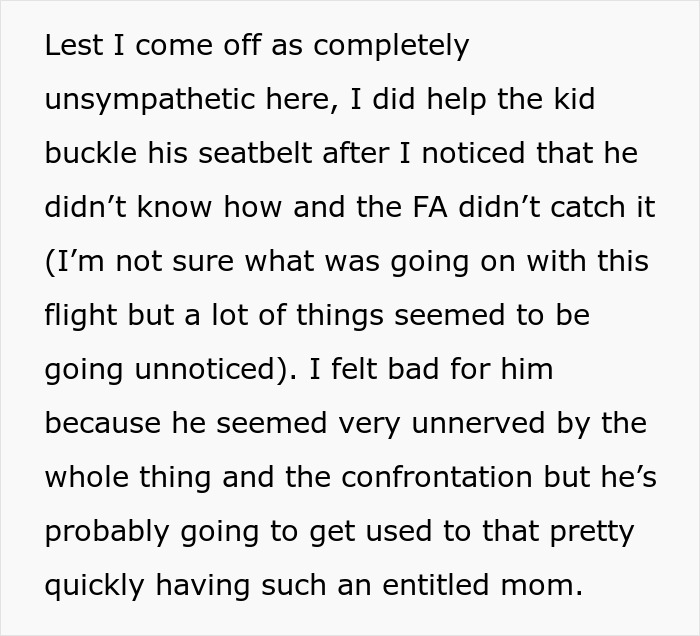 Woman Finds Mom Sitting In Her Plane Seat, Changes Her Mind About Switching After Being Ignored Woman Finds Mom Sitting In Her Plane Seat, Changes Her Mind About Switching After Being Ignored