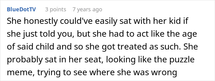 Woman Finds Mom Sitting In Her Plane Seat, Changes Her Mind About Switching After Being Ignored Woman Finds Mom Sitting In Her Plane Seat, Changes Her Mind About Switching After Being Ignored