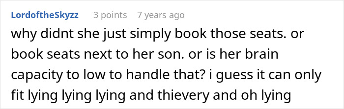 Woman Finds Mom Sitting In Her Plane Seat, Changes Her Mind About Switching After Being Ignored Woman Finds Mom Sitting In Her Plane Seat, Changes Her Mind About Switching After Being Ignored