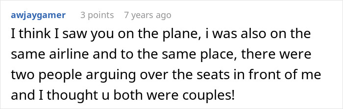 Woman Finds Mom Sitting In Her Plane Seat, Changes Her Mind About Switching After Being Ignored Woman Finds Mom Sitting In Her Plane Seat, Changes Her Mind About Switching After Being Ignored