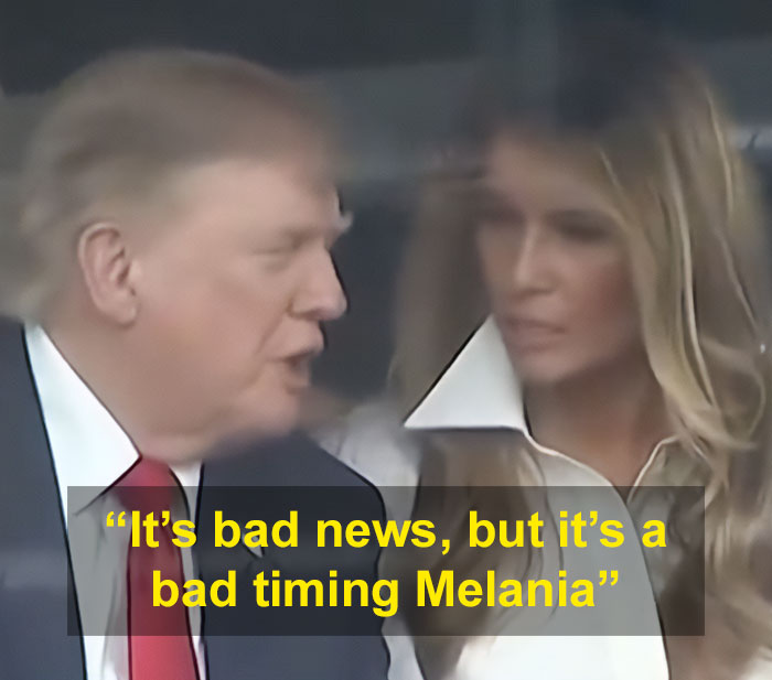 Lip Reader Decodes Heated Exchange Between Melania And Donald Trump At IndyCar Event: “I Can’t Take Anymore”