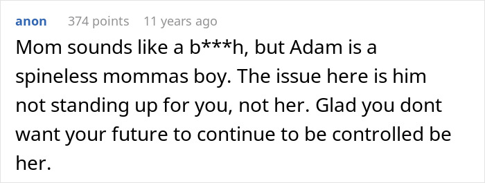 Future MIL Spends Years Sabotaging Son’s Relationship, Pushes His Fiancée Close To Calling It Quits Future MIL Spends Years Sabotaging Son’s Relationship, Pushes His Fiancée Close To Calling It Quits