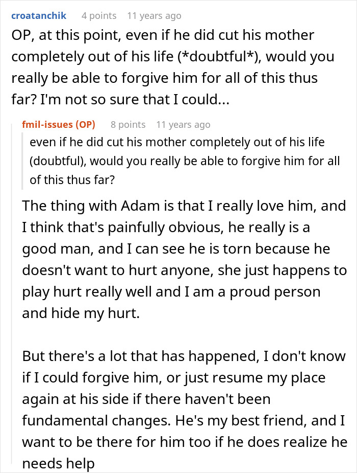 Future MIL Spends Years Sabotaging Son’s Relationship, Pushes His Fiancée Close To Calling It Quits Future MIL Spends Years Sabotaging Son’s Relationship, Pushes His Fiancée Close To Calling It Quits