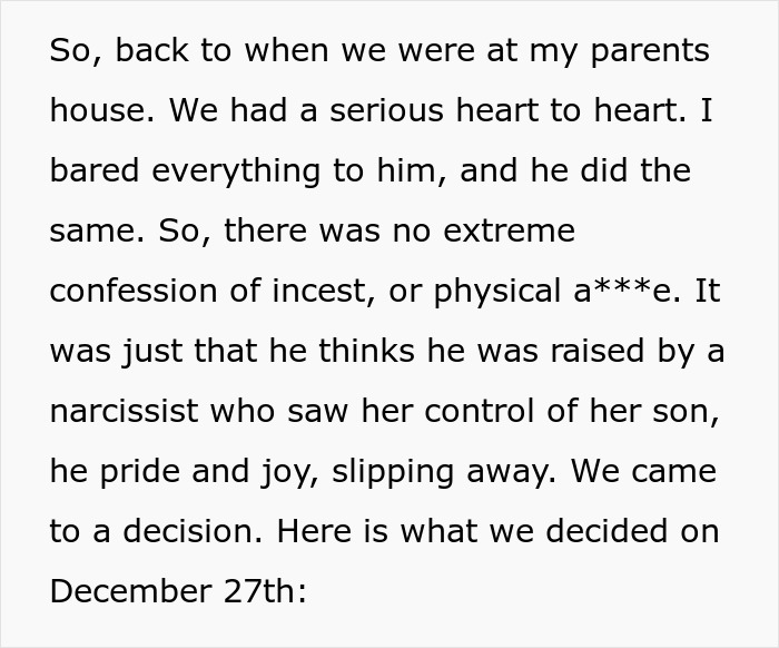 Future MIL Spends Years Sabotaging Son’s Relationship, Pushes His Fiancée Close To Calling It Quits Future MIL Spends Years Sabotaging Son’s Relationship, Pushes His Fiancée Close To Calling It Quits