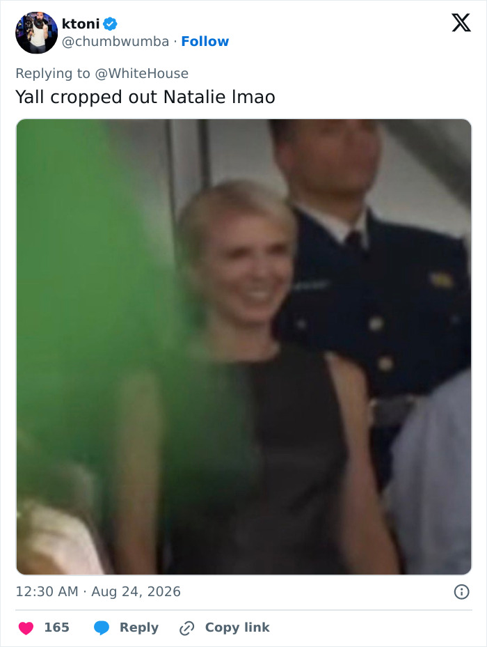 Trump Appears To Turn On Natalie Harp With “Humiliating” Move Amid Scandal