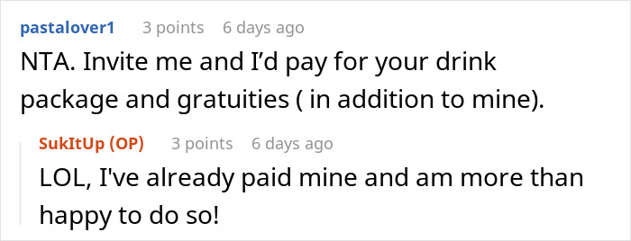 Friend Offers Woman A Cheap Trip, Decides To Cancel After She Immediately Starts Planning To Break Rules Friend Offers Woman A Cheap Trip, Decides To Cancel After She Immediately Starts Planning To Break Rules