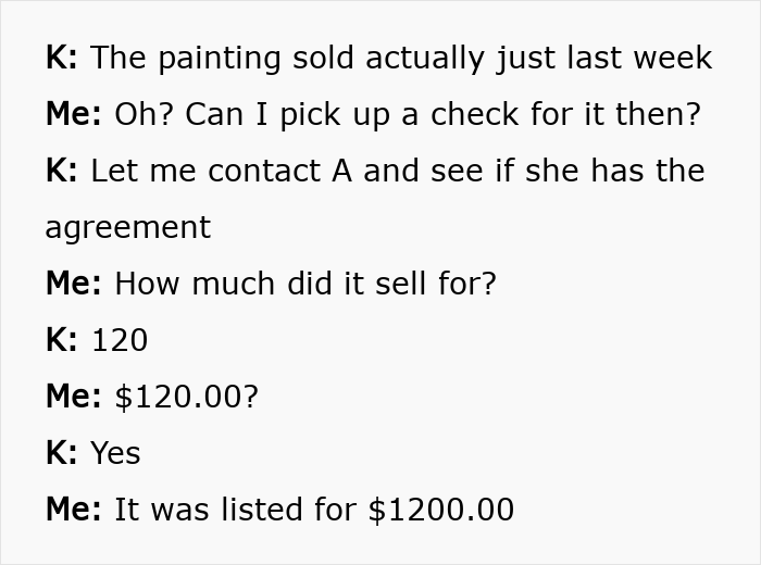 Artist Goes On A Hunt Of Their Own Painting After Shop Owner “Sells” It For A Fraction Of Its Real Price Artist Goes On A Hunt Of Their Own Painting After Shop Owner “Sells” It For A Fraction Of Its Real Price