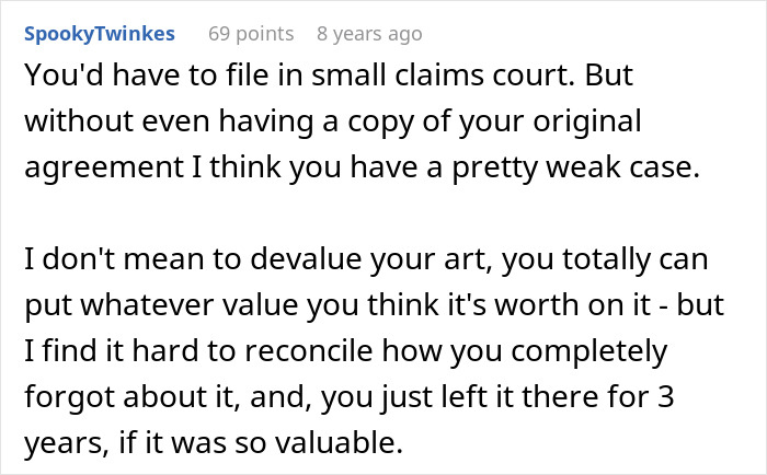 Artist Goes On A Hunt Of Their Own Painting After Shop Owner “Sells” It For A Fraction Of Its Real Price Artist Goes On A Hunt Of Their Own Painting After Shop Owner “Sells” It For A Fraction Of Its Real Price