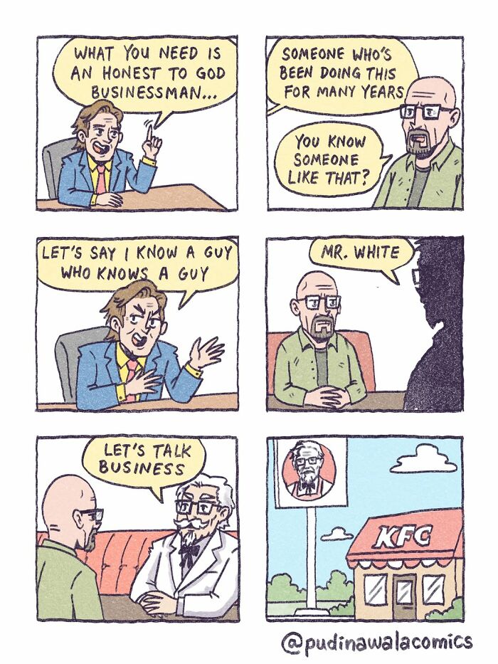 This Comic Artist Reimagines Iconic Characters In The Funniest Situations (20 Pics) This Comic Artist Reimagines Iconic Characters In The Funniest Situations (20 Pics)