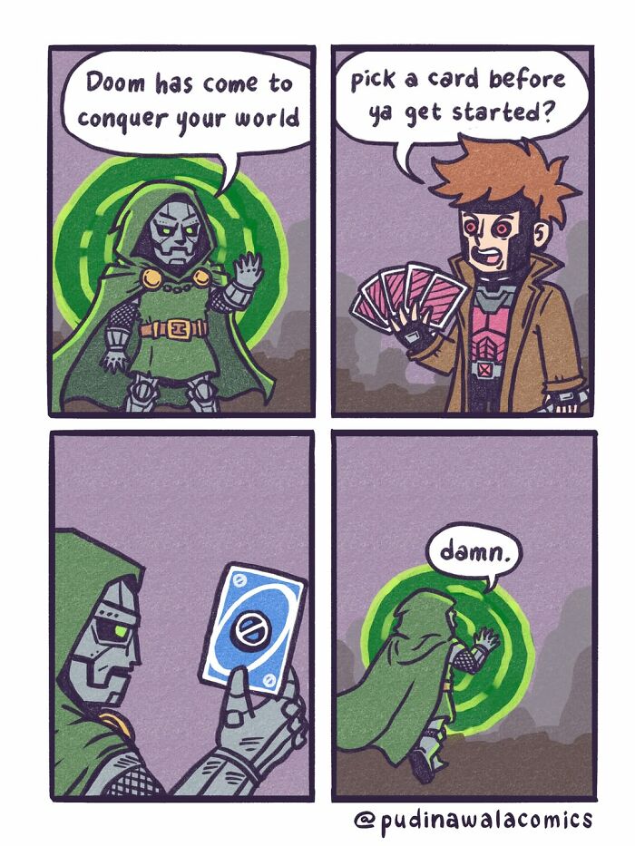This Comic Artist Reimagines Iconic Characters In The Funniest Situations (20 Pics) This Comic Artist Reimagines Iconic Characters In The Funniest Situations (20 Pics)