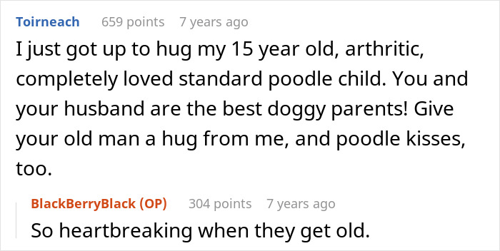 MIL Spends Eight Years Demanding Grandchildren And Ends Her Visits Forever By Kicking A Senior Dog