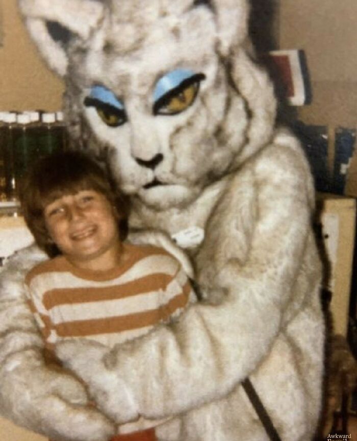 &ldquo;Awkward Family Photos&rdquo; Shared 30 Unforgettable Shots Of Kids Meeting Some Truly Terrifying Character Mascots
