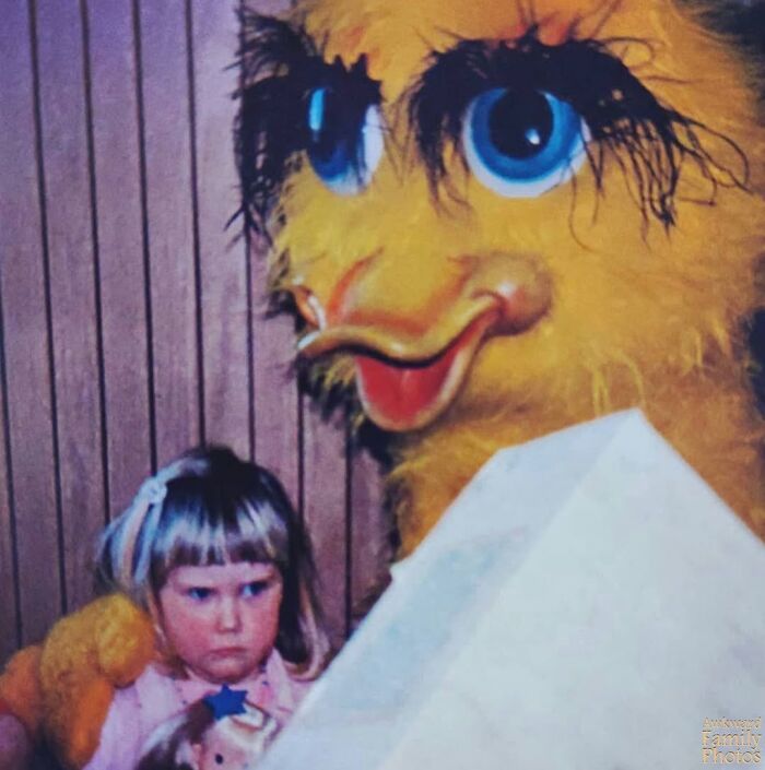 &ldquo;Awkward Family Photos&rdquo; Shared 30 Unforgettable Shots Of Kids Meeting Some Truly Terrifying Character Mascots