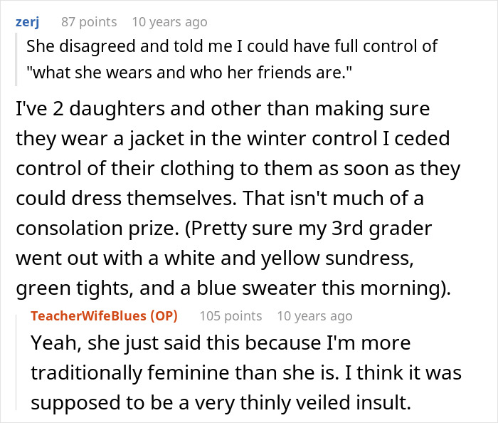 Mom Decides She Gets Control Over Kid&rsquo;s Education, Gives Her Wife Wardrobe Rights In Return