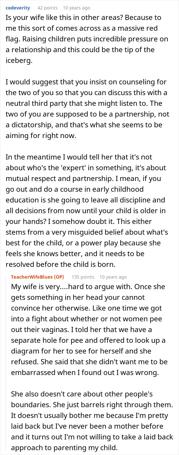 Mom Decides She Gets Control Over Kid&rsquo;s Education, Gives Her Wife Wardrobe Rights In Return