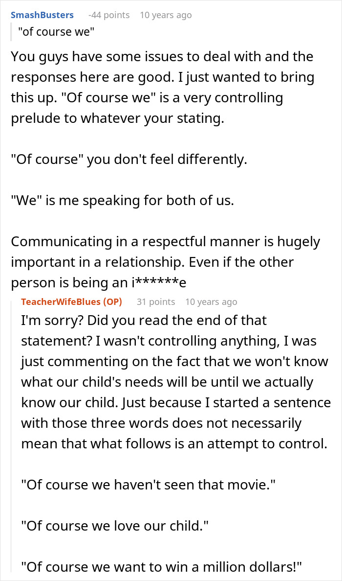 Mom Decides She Gets Control Over Kid&rsquo;s Education, Gives Her Wife Wardrobe Rights In Return