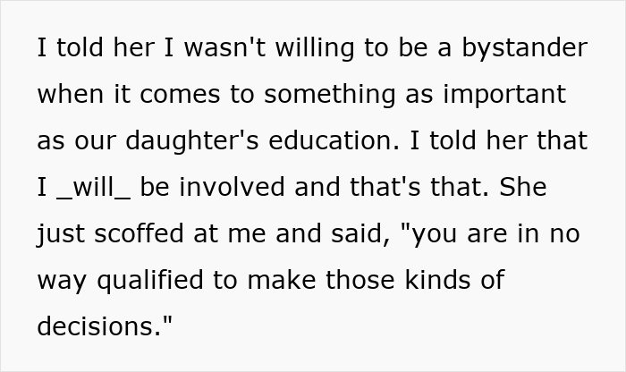 Mom Decides She Gets Control Over Kid&rsquo;s Education, Gives Her Wife Wardrobe Rights In Return