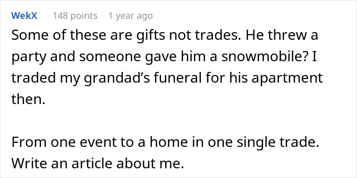 Man Trades A Red Paperclip For Something Better 14 Times, Eventually Lands A Two-Story House Man Trades A Red Paperclip For Something Better 14 Times, Eventually Lands A Two-Story House