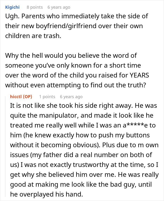 Mistreated Son Hurt That Mom Believes Her Narcissist BF Over Him, Finally Teaches The Guy A Lesson