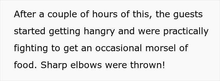 Couple Promises Dinner To 200 Wedding Guests, Starts A Hunger Fight After Serving Only Appetizers Couple Promises Dinner To 200 Wedding Guests, Starts A Hunger Fight After Serving Only Appetizers