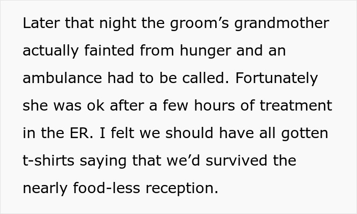 Couple Promises Dinner To 200 Wedding Guests, Starts A Hunger Fight After Serving Only Appetizers Couple Promises Dinner To 200 Wedding Guests, Starts A Hunger Fight After Serving Only Appetizers