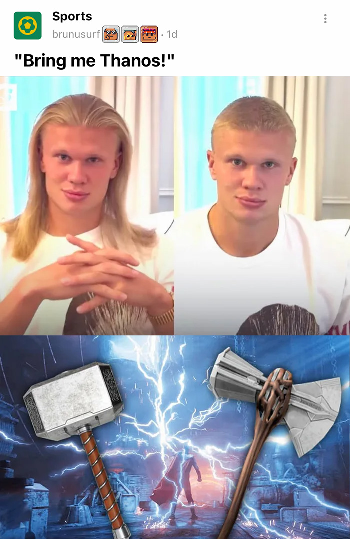 World Cup Hero Erling Haaland Sent Internet Into A Meltdown By Cutting Off Iconic Locks, Here Are The Memes World Cup Hero Erling Haaland Sent Internet Into A Meltdown By Cutting Off Iconic Locks, Here Are The Memes