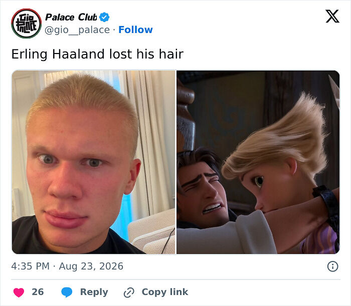 World Cup Hero Erling Haaland Sent Internet Into A Meltdown By Cutting Off Iconic Locks, Here Are The Memes World Cup Hero Erling Haaland Sent Internet Into A Meltdown By Cutting Off Iconic Locks, Here Are The Memes