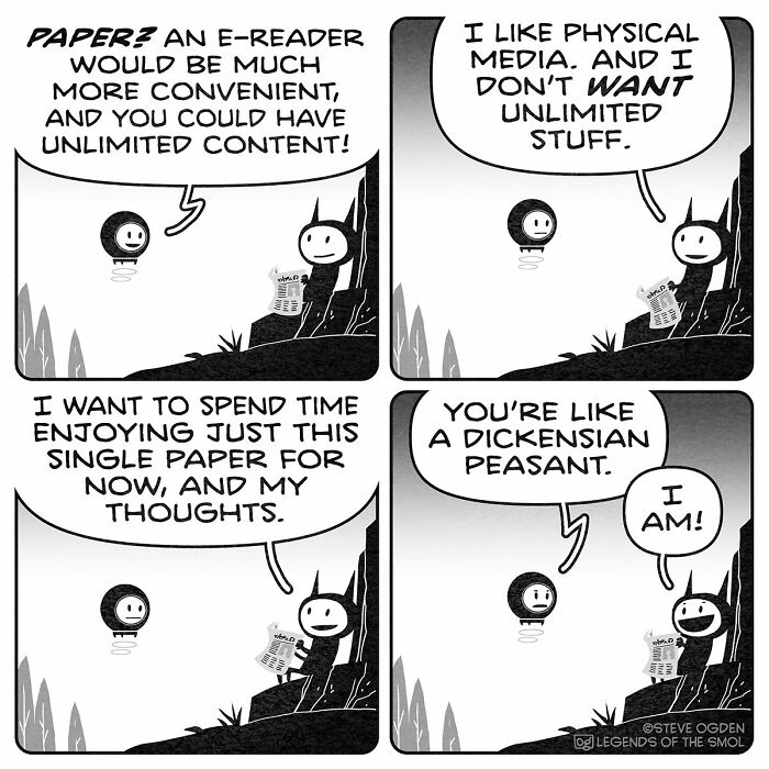 This Artist Made 25 Adorable Comics About A Tiny Character Whose Confidence Is Bigger Than He Is