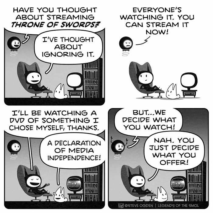 This Artist Made 25 Adorable Comics About A Tiny Character Whose Confidence Is Bigger Than He Is