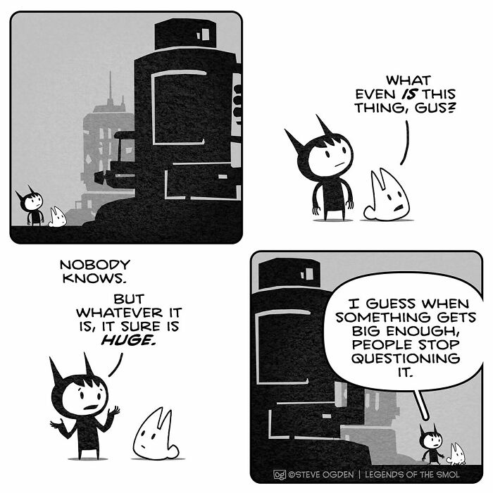 This Artist Made 25 Adorable Comics About A Tiny Character Whose Confidence Is Bigger Than He Is