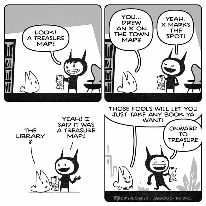 This Artist Made 25 Adorable Comics About A Tiny Character Whose Confidence Is Bigger Than He Is