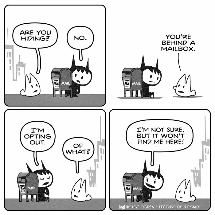 This Artist Made 25 Adorable Comics About A Tiny Character Whose Confidence Is Bigger Than He Is