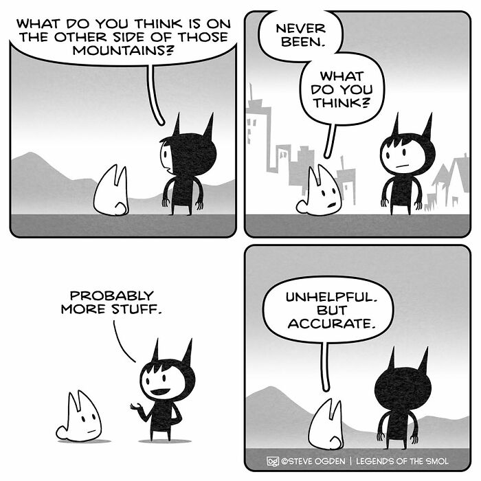 This Artist Made 25 Adorable Comics About A Tiny Character Whose Confidence Is Bigger Than He Is