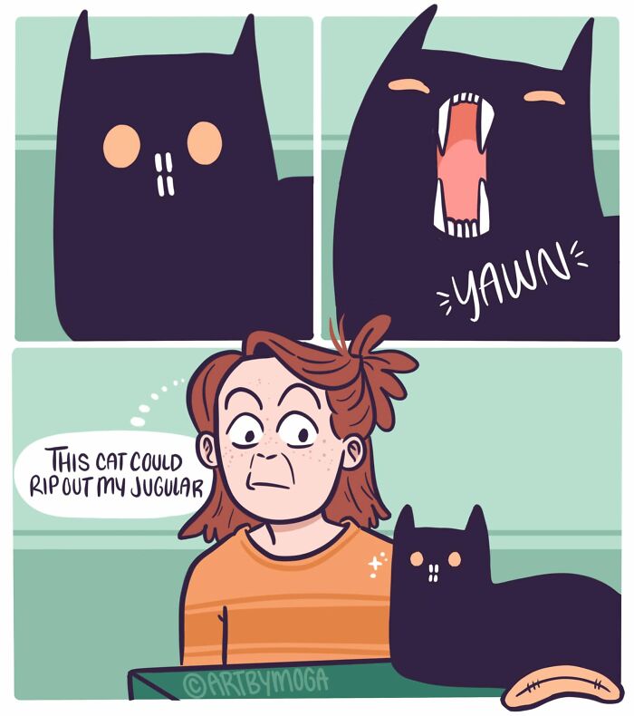 28 Honest And Relatable Comics About Life With A Cat By Meg Adams 28 Honest And Relatable Comics About Life With A Cat By Meg Adams